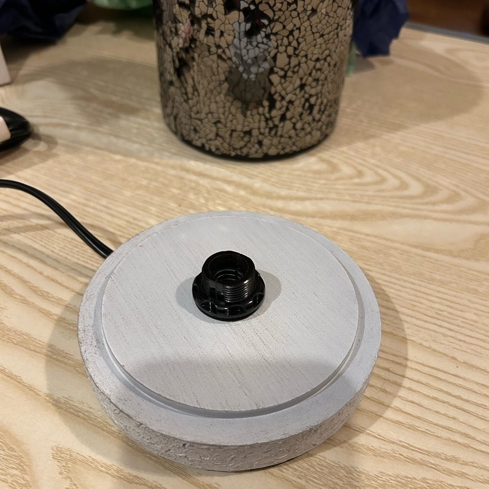 Scentsy Mosaic Black Warmer - Picture 3 of 6
